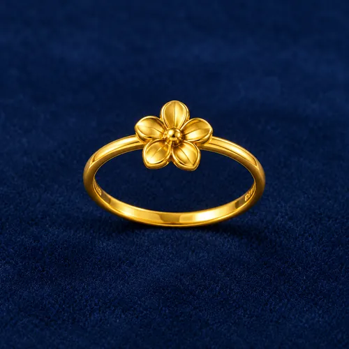22K Ladies Gold Ring (BIS Hallmarked)