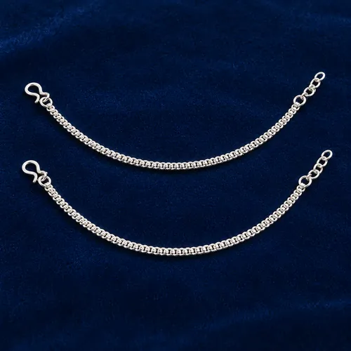 Kids Plain Silver Kolusu