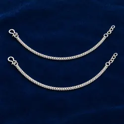 Kids Plain Silver Kolusu, 92.5 silver, about 15 g