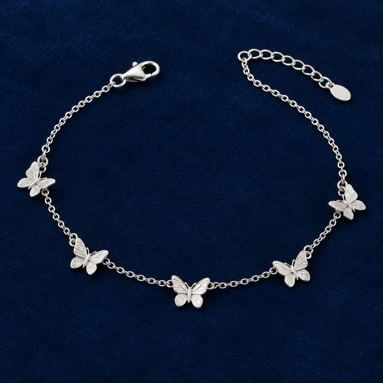 Silver Butterfly Bracelet