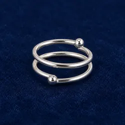 Silver Ring That Opens into a Bangle, 92.5 silver, about 6 g