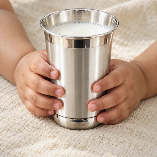 Silver Baby Tumbler - alternative view